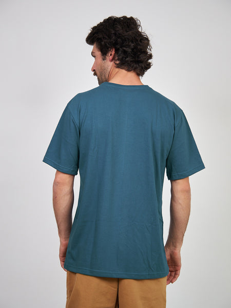 Polera Azul Hombre Moto